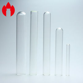 Borosilicate Glass Test Tubes Customized Size Clear Color ISO Certificated