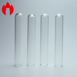 10*75mm 3ml Glass Test Tubes Transparent Color With Round Bottom