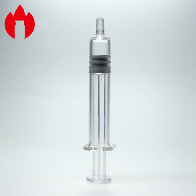 5.0 Neutral Borosilicate Glass Prefilled Syringes 2.25ml Capacity For Medical