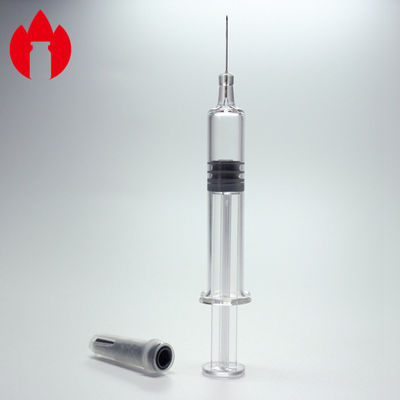 Prefilled Glass Syringe Meddical Or Cosmetic Glass Prefilled Syringe