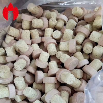 Customized Small Wooden Vial Cork Non Spill Type For Glass Bottle Vials