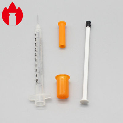 Disposable Medical Injection 1ml Plastic Prefilled Syringes Insulin Syringe