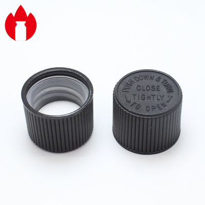 18mm PP Child Resistant Plastic Screw Cap