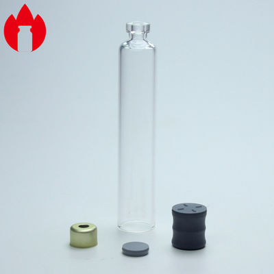 Clear Neutral Borosilicate Glass Cartridges 3ml Capacity For Medical Use