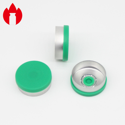 Pharmaceutical Injection Crimp Top Vial Caps Flip Off Type 20.3*7.3mm Size