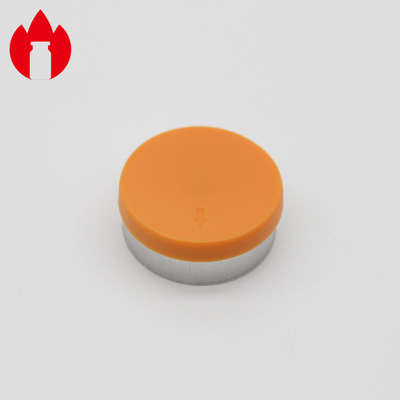 20mm Pharmaceutical Injection Vial Caps Tear Off Type Plastic PP Aluminum Material