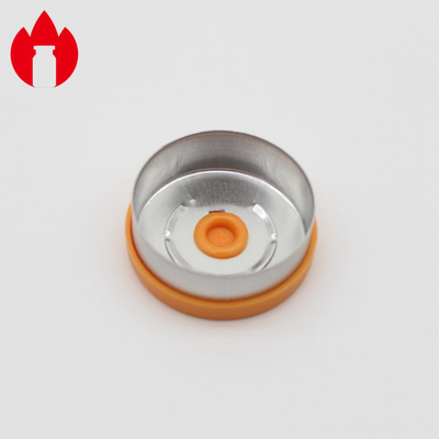 20mm Pharmaceutical Injection Vial Caps Tear Off Type Plastic PP Aluminum Material