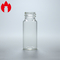 Clear 18mm Screw Mouth Glass Vial With Plastic Cap 10ml