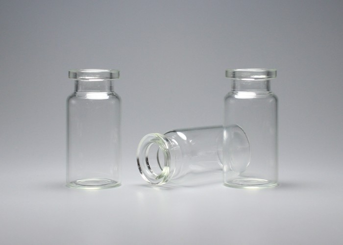 8ml Clear And Brown Medicine Mini Glass Vial Container