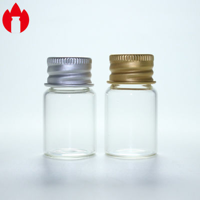 5ml Clear Screw Mouth Glass Vial With Aluminum Cap