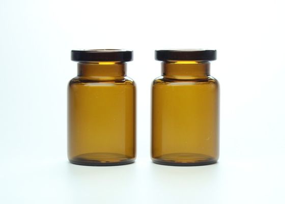 GMP Certificated 5ml Brown Empty Pharmaceutical Injectable Glass Vials