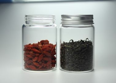 80ml 47*70mm Transparent High Borosilicate Glass Wide Mouth Bottle