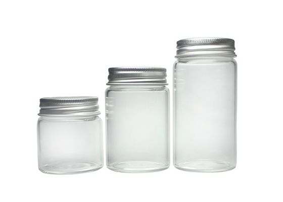 50ml 100ml 200ml Glass Vial High Borosilicate Screw Mouth Bottle