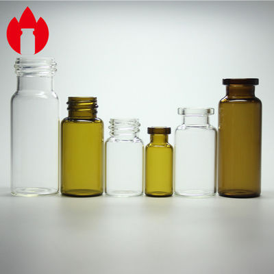 Empty Injection Medicinal Glass Vials Crimp Top and Screw Top Vial
