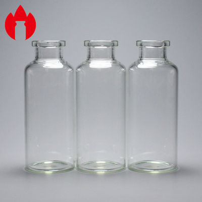 Medicinal Lucid 30ml Crimp Top Multi Use Borosilicate Tubular Glass Vial